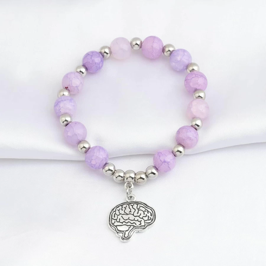 WSNANG Psychology Student Bracelet - Mental Health Awareness Gift for Future Psychologists & Therapists