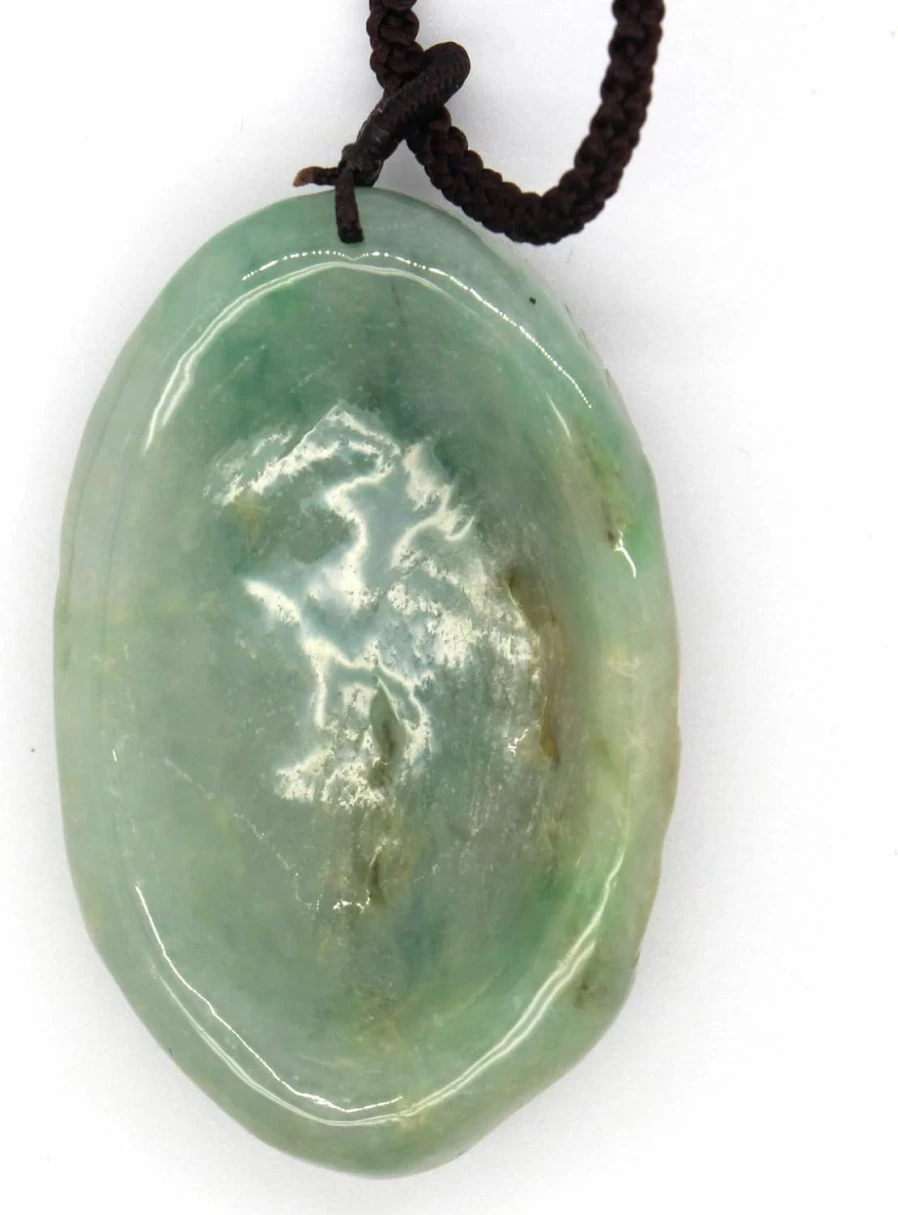 "Jadeite Jade Pendant Necklace - Type A Certified - Gadget Series by Jade-Collector.com"