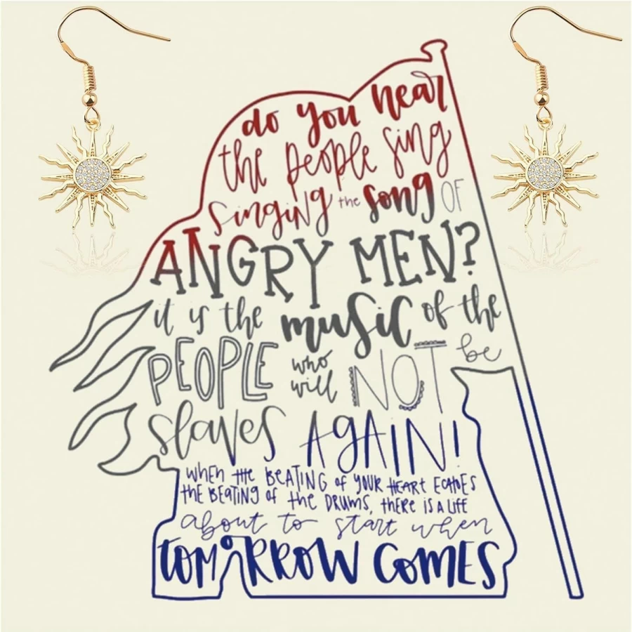 "TIIMG Broadway Musical Lover Gift - 'The People Sing' Themed Merchandise for Theater Fans"